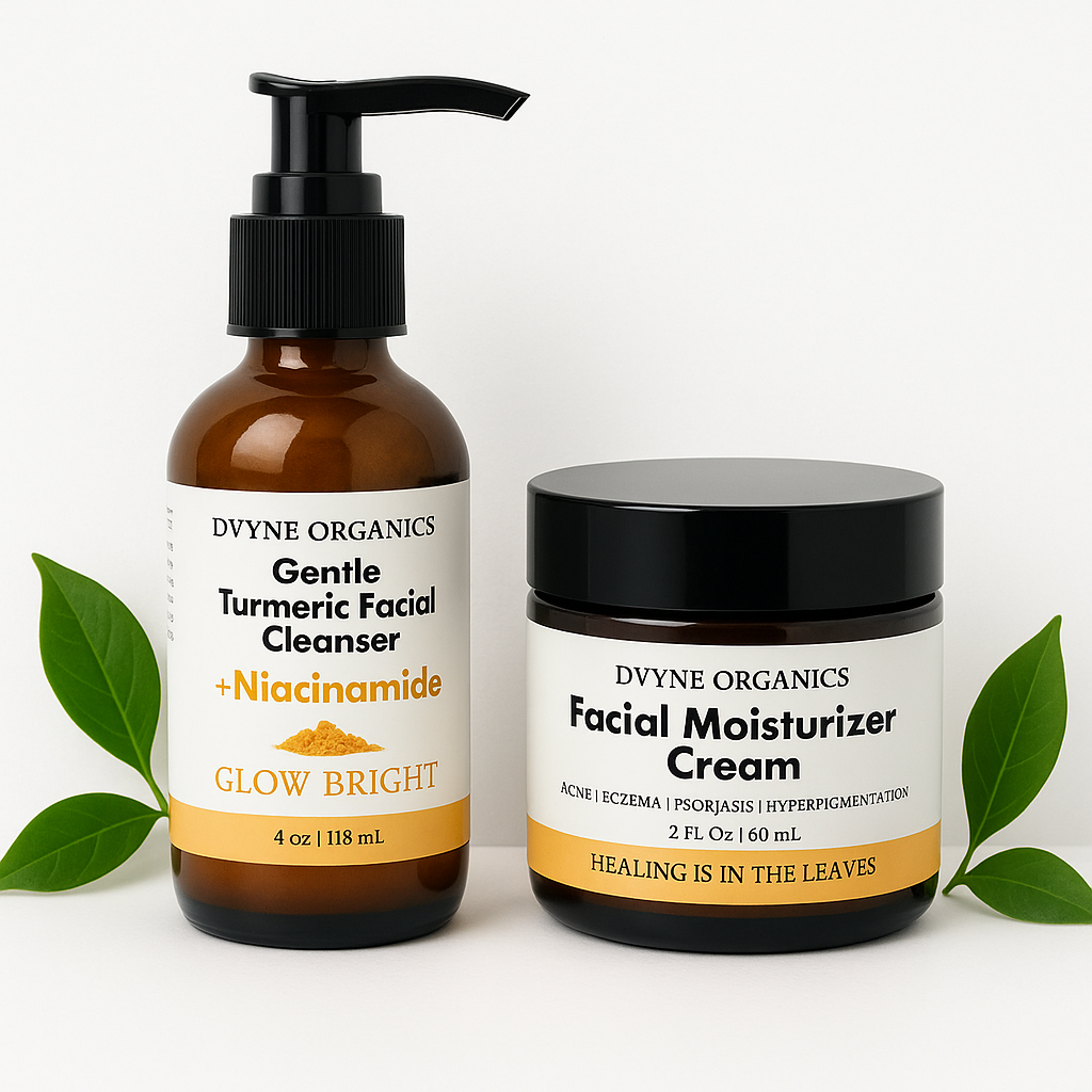 Gentle Facial Cleanser and Moisturizer Bundle