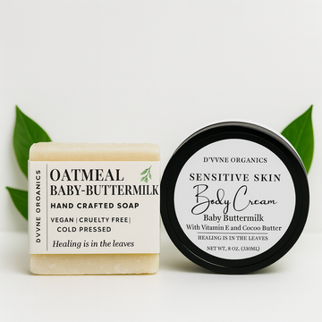 Baby Buttermilk Soap and Body Cream Bundle