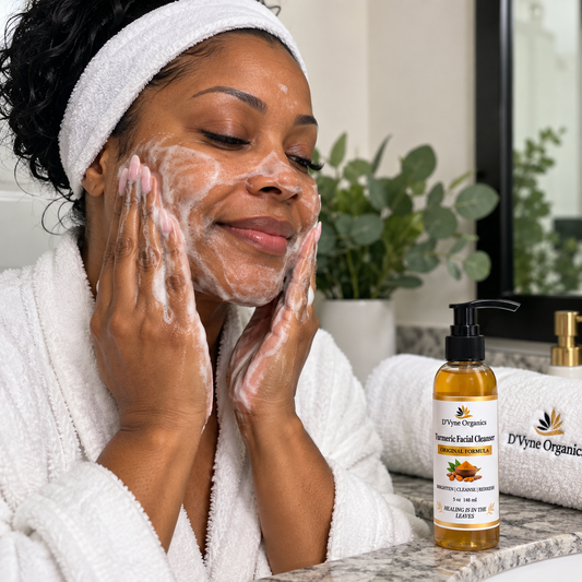 Turmeric Facial Cleanser and Moisturizer  (Original)